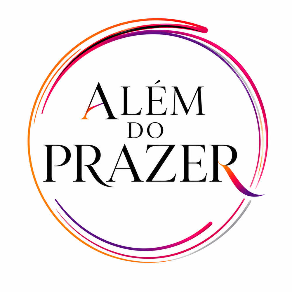 Logo colorido Além do Prazer
